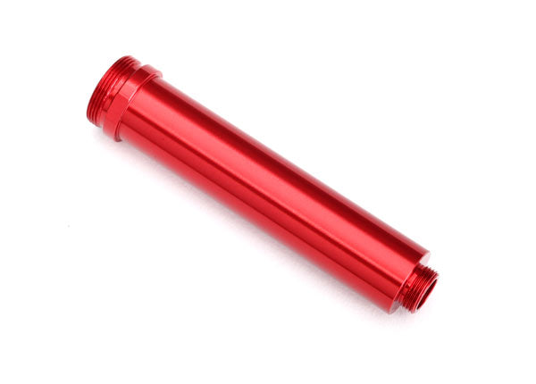 TRA8462R 8462R Rear Aluminum GTR Shock Body, 77mm, Non-Threaded, Red