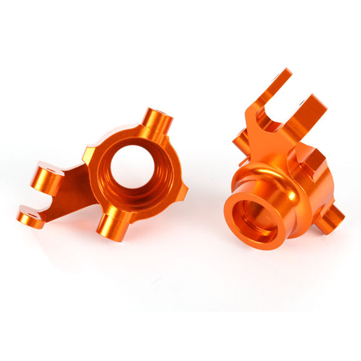 TRA8937A 8937A Aluminum Steering Blocks, Orange