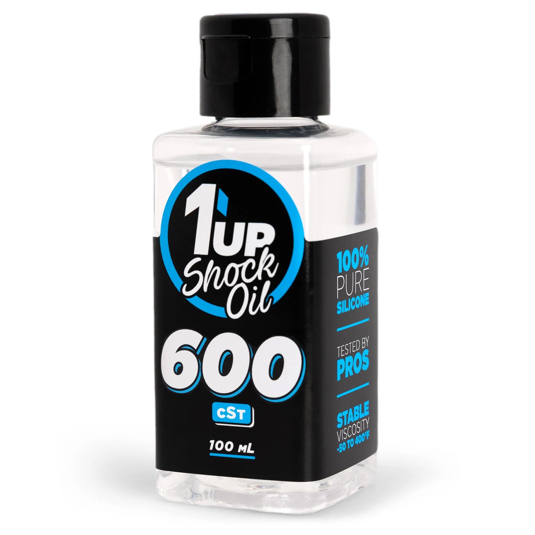 1UP100600 100600 Pure Silicone Shock Oil, 100ml, 600 CST (46.25wt)