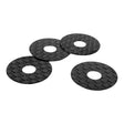1UP10402 10402 Carbon Fiber Protective Body Washers, 5mm Post
