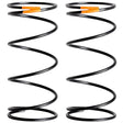 1UP10519 10519 X-Gear 13mm Buggy Front Springs, 5-X Hard / Orange