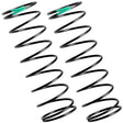 1UP10526 10526 X-Gear 13mm Buggy Rear Springs, 2-X Hard / Green