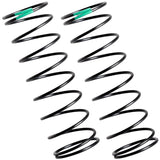 1UP10526 10526 X-Gear 13mm Buggy Rear Springs, 2-X Hard / Green