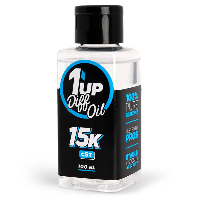 1UP110015 110015 Pure Silicone Diff Oil, 100ml, 15K CST