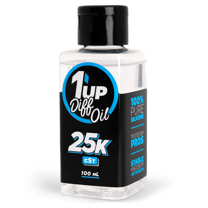1UP110025 110025 Pure Silicone Diff Oil, 100ml, 25K CST