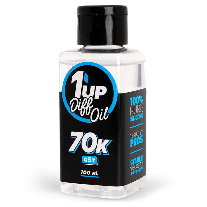 1UP110070 110070 Pure Silicone Diff Oil, 100ml, 70K CST
