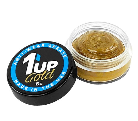 1Up Racing 120102 Gold Premium Anti-Wear Grease, XL 8g Size