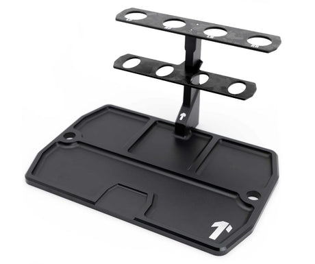 1UP160111 160111 Aluminum Pro Pit Tray w/ Off-Road & On-Road Shock Stands