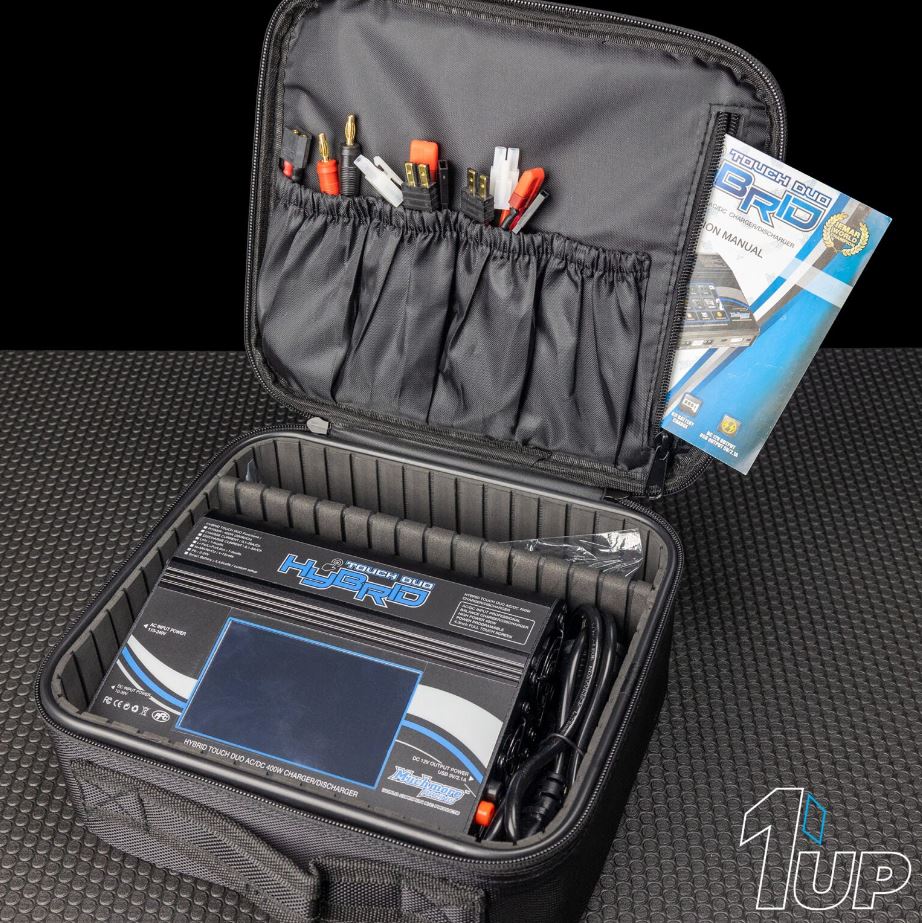 1Up Racing Pro Duty Equipment Case w/ Adjustable Dividers