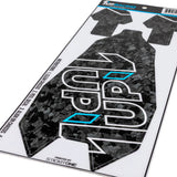 1UP3010 3010 Forged Carbon Look Chassis Skin, Associated RC10 B7.1