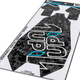 1UP3011 3011 Forged Carbon Look Chassis Skin, Associated RC10 B7.1 -4mm