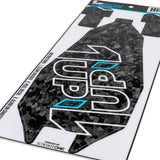 1UP3014 3014 Forged Carbon Look Chassis Skin, Associated RC10 T7