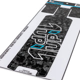 1UP3017 3017 Forged Carbon Look Chassis Skin, Associated RC10 B74.2