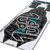 1UP3019 3019 Forged Carbon Look Chassis Skin, Associated RC10 T6.4