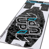 1UP3043 3043 Forged Carbon Look Chassis Skin, XRay XB2'26