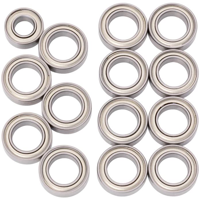 1UP450074 450074 Cv2 Pro Ball Bearing Set, Ceramic / Chrome, Awesomatix A800R