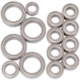 1UP450075 450075 Cv2 Pro Ball Bearing Set, Ceramic / Chrome, Mugen MTC2