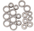 1UP450942 450942 Cv2 Pro Ball Bearing Set, Ceramic / Chrome, XRay XB4'25