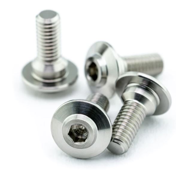 1UP700012 700012 Pro Duty Titanium Servo Lock Screws, M3x8mm (4)