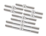 1UP74918 74918 Pro Duty Titanium Turnbuckles for Associated TC8, Polished