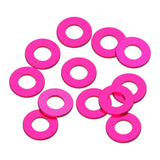 1UP80342 80342 Precision Aluminum 3x6mm Ballstud Shims, Pink, 0.5mm (12)