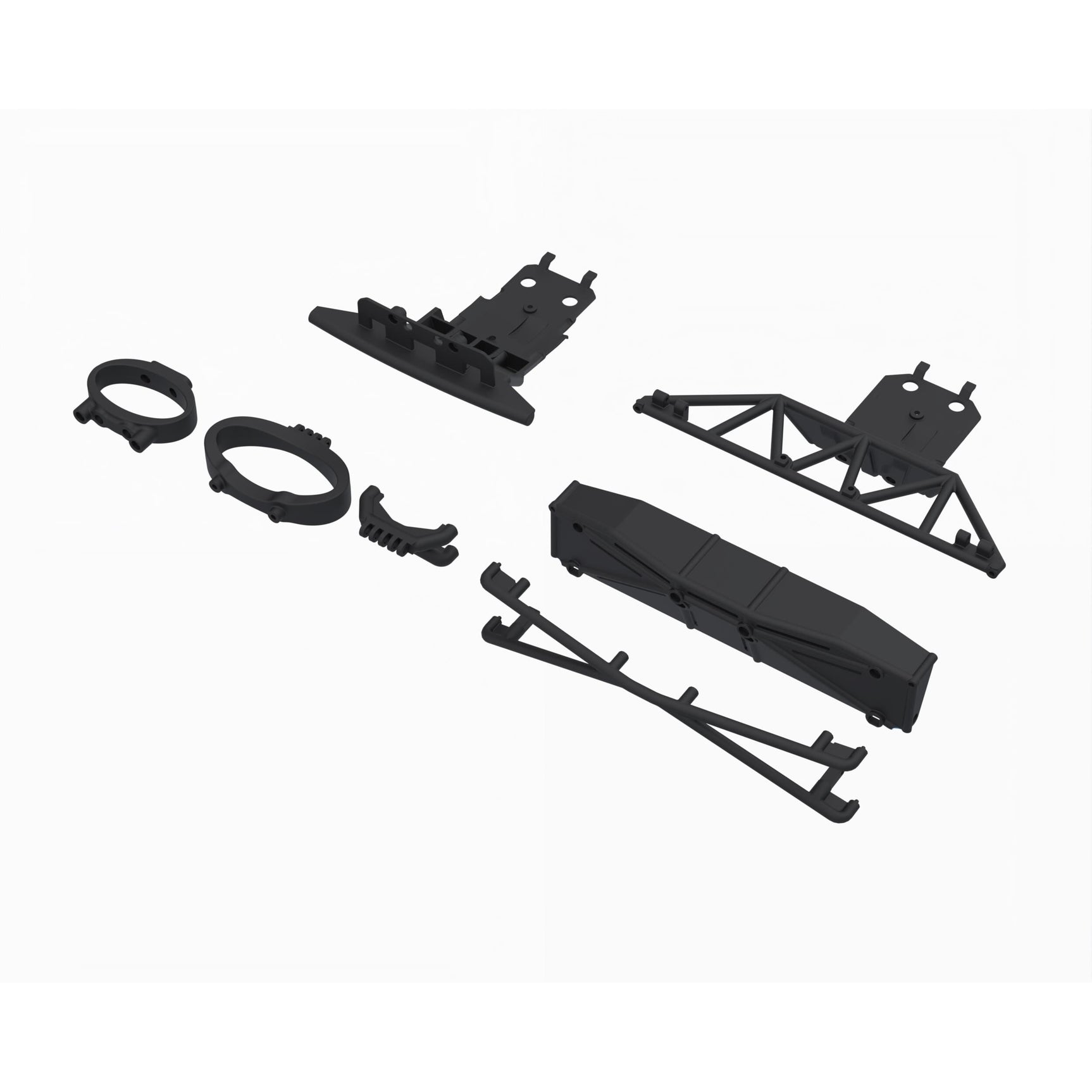 ARA-1615 ARA-1615 Senton Lower Skid & Bumper Set