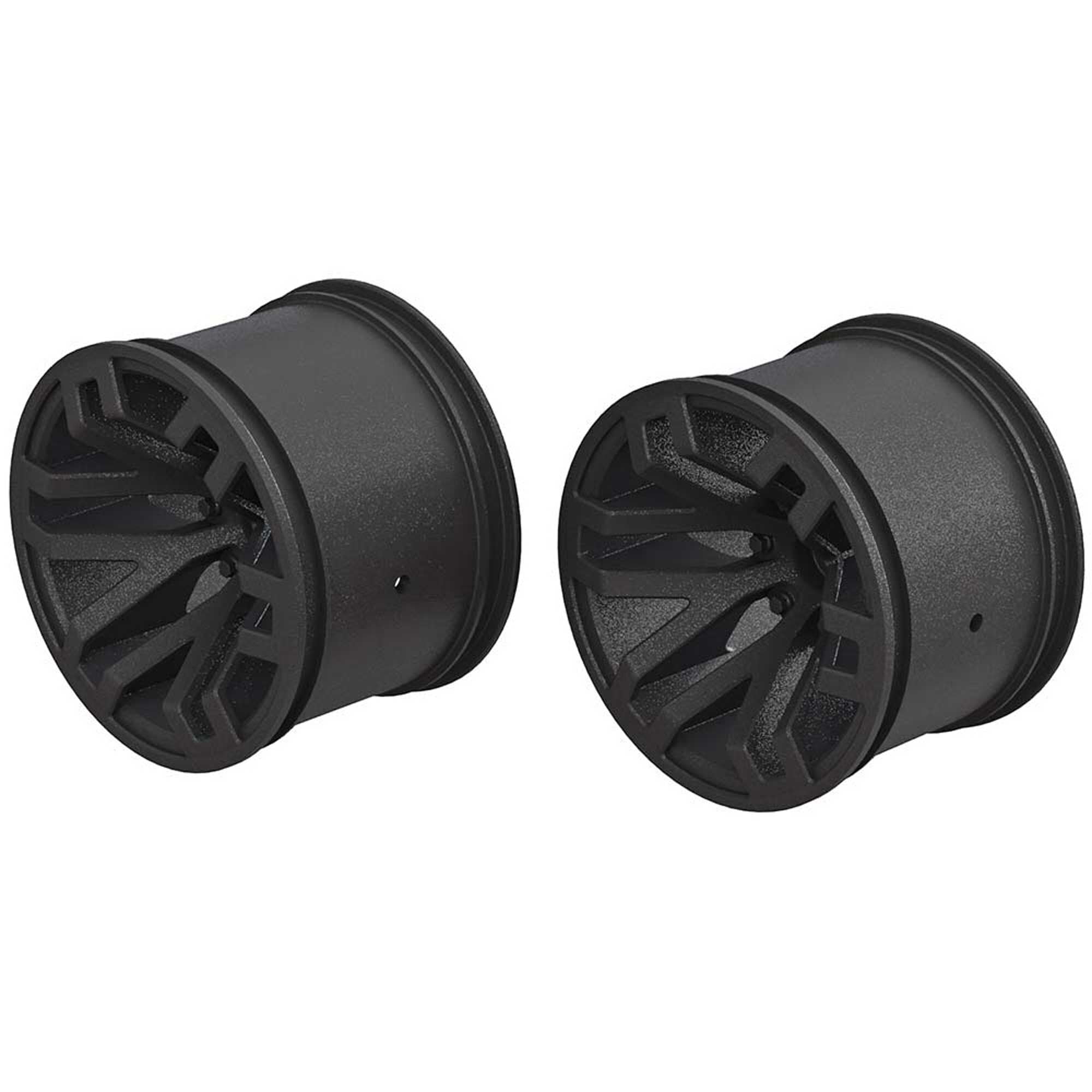ARRMA MT 2,8" Räder Gun Metal (2 Stück) – 14 Mm Hex, Für Monster Truck | Robustes RC-Zubehör