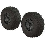 AR550043 AR550043 dBoots Fortress SC 2.2/3.0 Tires & Wheels, 14mm, Blk Chrome