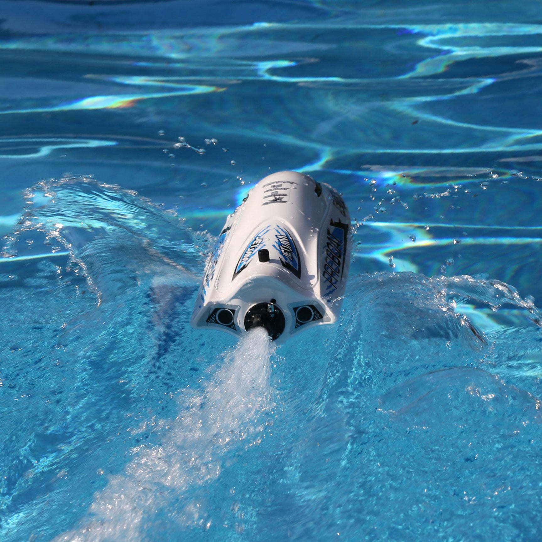 Jet Jam 12" Pool Racer RTR, White