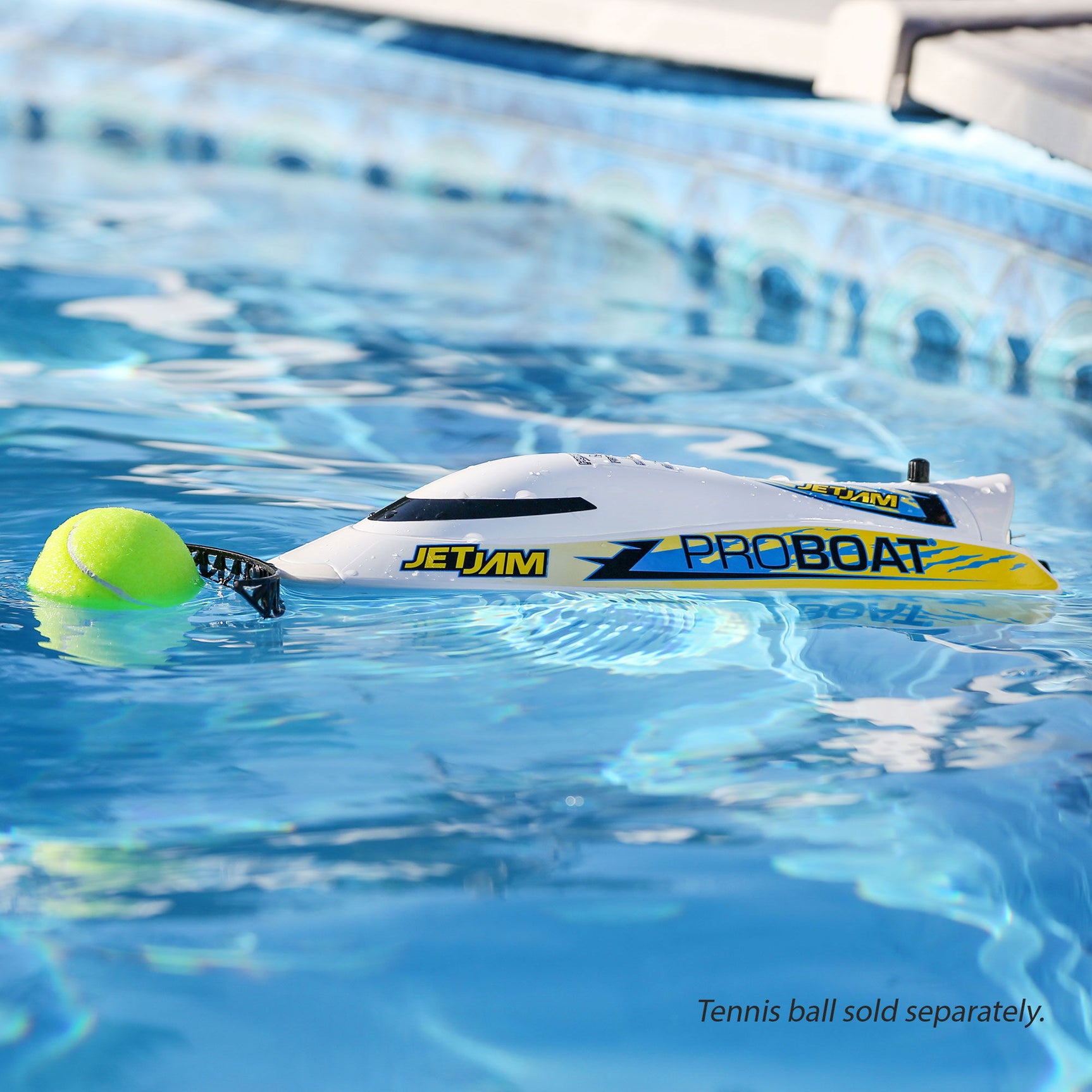 Jet Jam 12" Pool Racer RTR, White