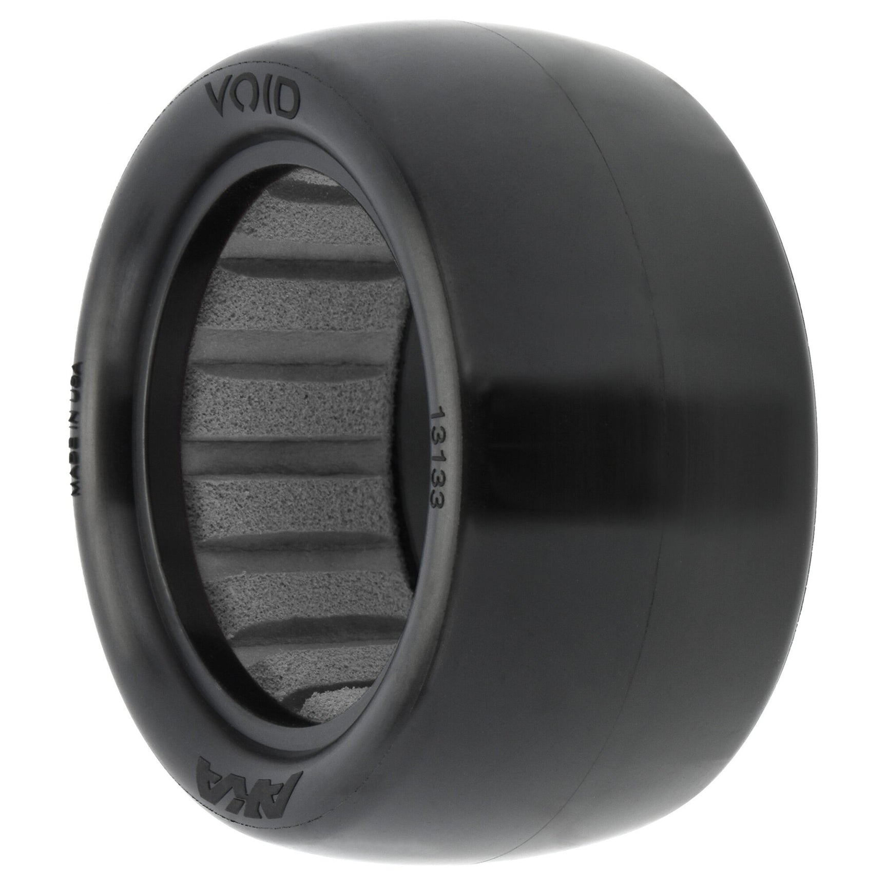 AKA13133CR 13133CR Void Slick 2.2" 1/10 2WD Buggy Rear Tire, Clay (2)