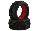 AKA14003XR 14003XR Gridiron 1/8 Buggy Tires w/ Red Inserts, Soft Long Wear (2)