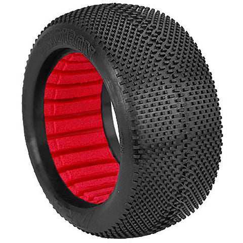 AKA 14113VR EVO Gridiron 1/8 Truggy Tires w/ Red Inserts (2)