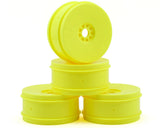 AKA24003Y 24003Y EVO 1/8th Off-Road Buggy Wheels, Yellow (4)