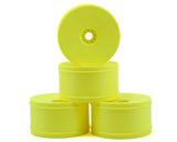 AKA24102Y 24102Y EVO 1/8 Truggy Standard Offset Wheels, Yellow (4)