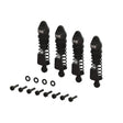 ARA-1567 ARA-1567 GROM Aluminum Shock Set, 58mm Long, 1000cSt, Black (4)