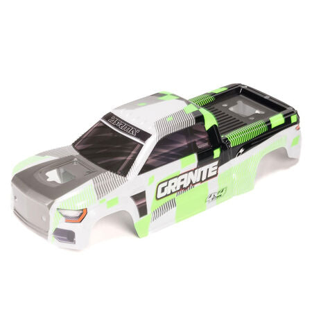 ARA-2245 ARA-2245 Granite 4X4 Clipless 1/10 Monster Truck Body, Green