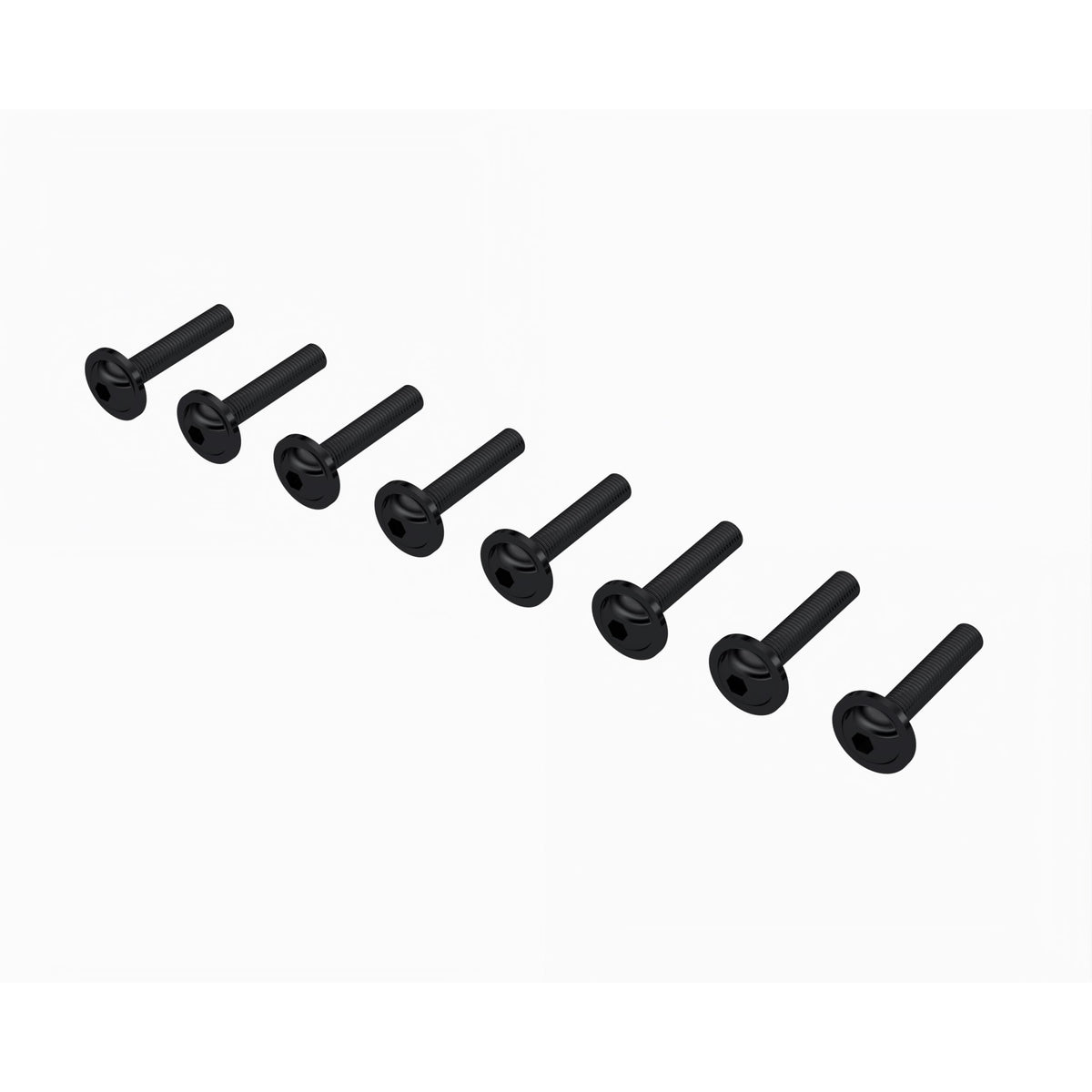 ARA-2368 ARA-2368 Button Head Screw w/ Washer, M3x16mm (8)