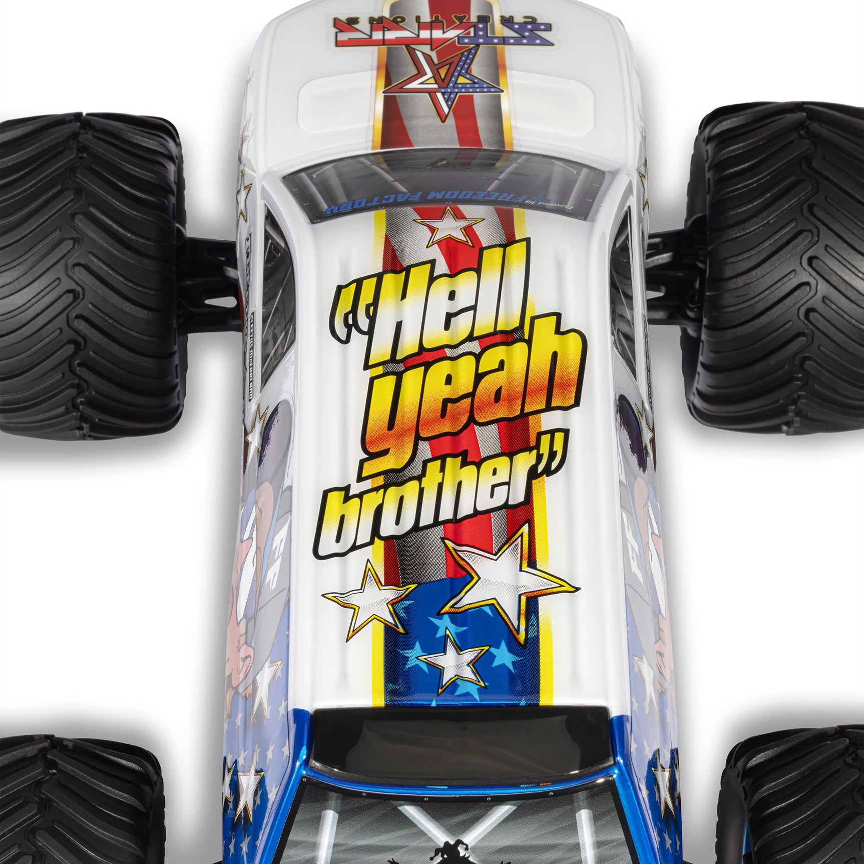 Freedom Flyer 4X4 1/16 Monster Truck RTR w/ Battery & Charger, White
