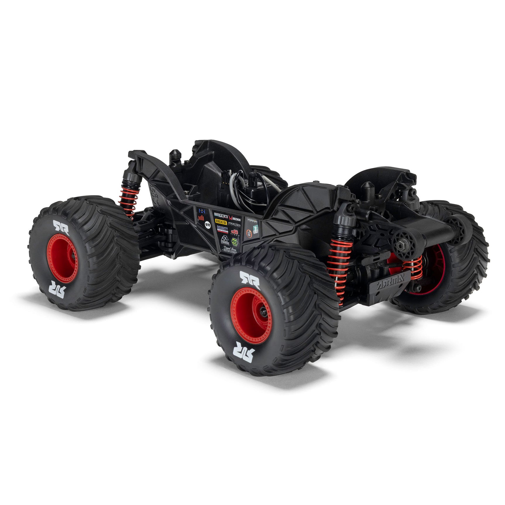 Gorgon Grom 1/16 4X4 Monster Truck RTR Combo, Red