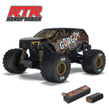 ARA2130T3 ARA2130T3 Gorgon Grom 1/16 4X4 Monster Truck RTR Combo, Yellow