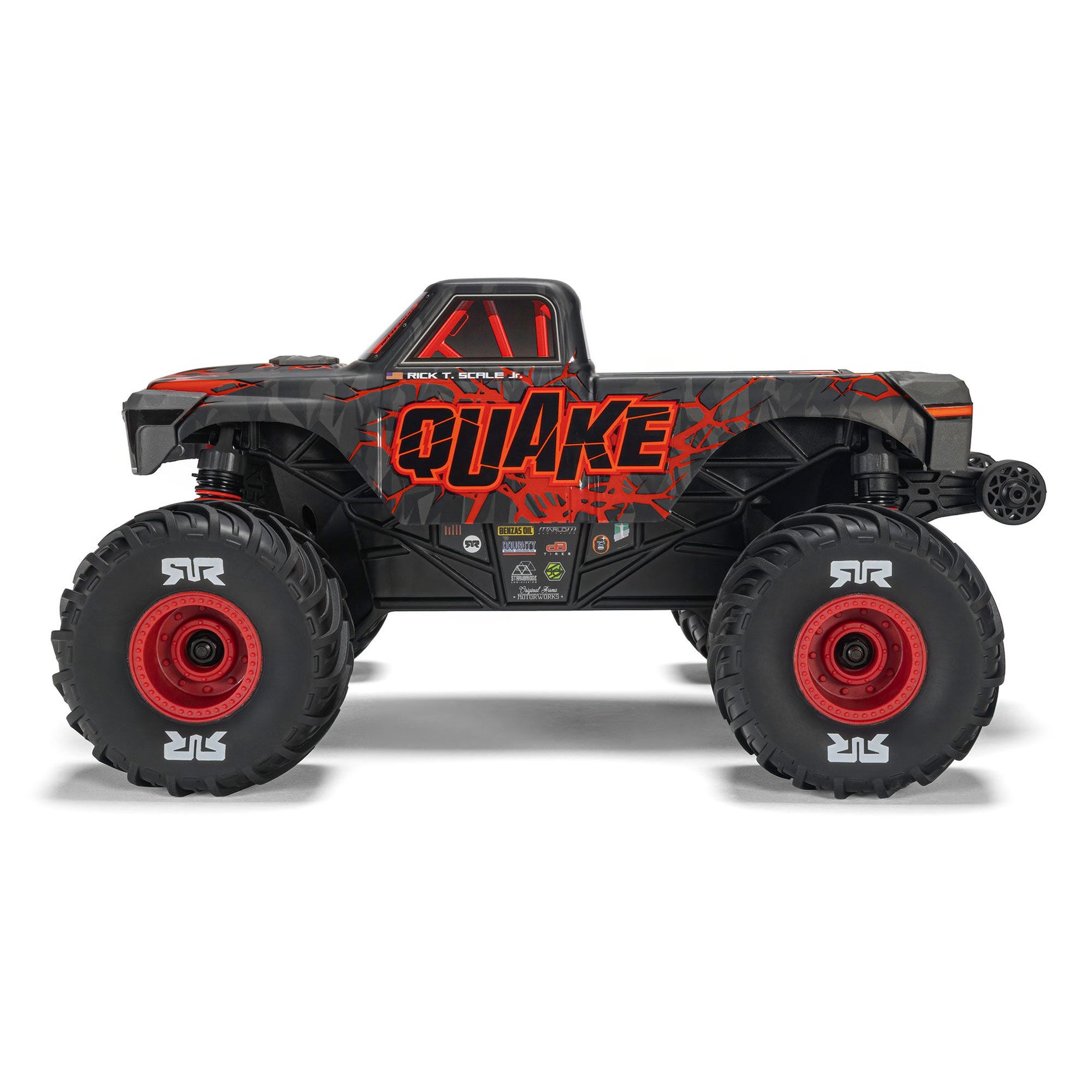 Quake Grom 1/16 4X4 Monster Truck RTR Combo, Purple