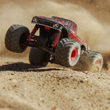 Quake Grom 1/16 4X4 Monster Truck RTR Combo, Purple
