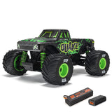 ARA2137T2 ARA2137T2 Quake Grom 1/16 4X4 Monster Truck RTR Combo, Green
