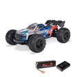 ARA2508ST1 ARA2508ST1 Mini Kraton 3S DSC 4X4 1/16 Speed Truck RTR Combo, Red/Blue