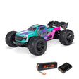 ARA2508ST2 ARA2508ST2 Mini Kraton 3S DSC 4X4 1/16 Speed Truck RTR Combo, Teal/Pink