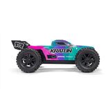 Mini Kraton 3S DSC 4X4 1/16 Speed Truck RTR Combo, Teal/Pink