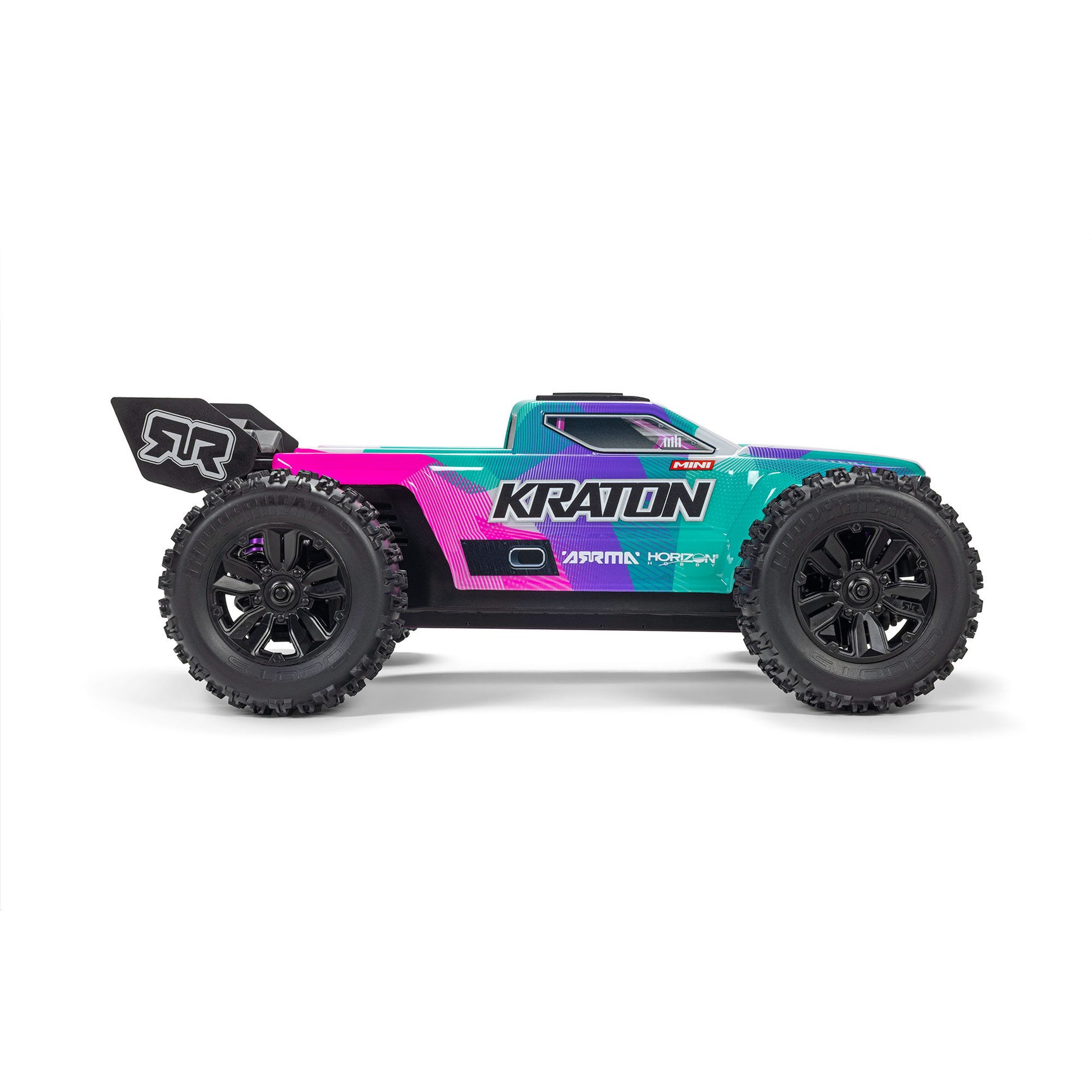 Mini Kraton 3S DSC 4X4 1/16 Speed Truck RTR Combo, Teal/Pink