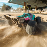 Mini Kraton 3S DSC 4X4 1/16 Speed Truck RTR Combo, Teal/Pink
