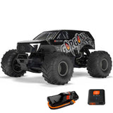 ARA3230ST3 ARA3230ST3 GORGON 1/10 2WD Monster Truck RTR Combo, Gun Metal